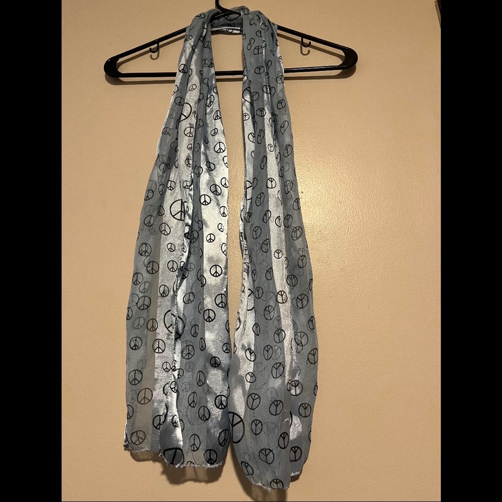 Satin scarf